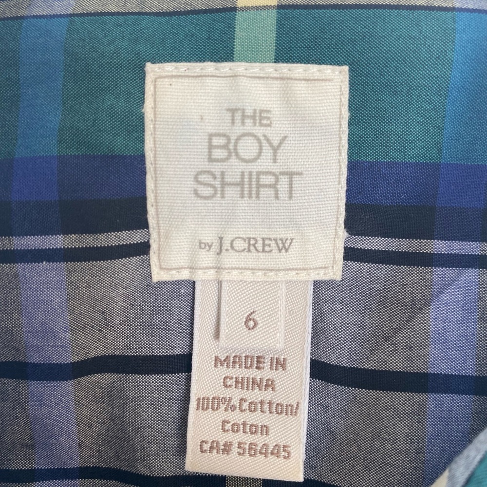 J Crew Boy Shirt - Picture 6 of 7